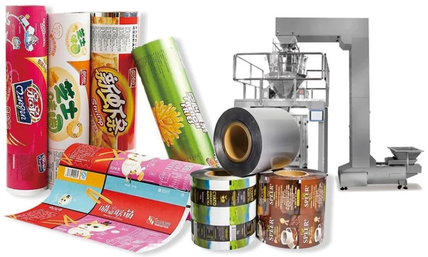 Printed Packaging Roll Film main product view